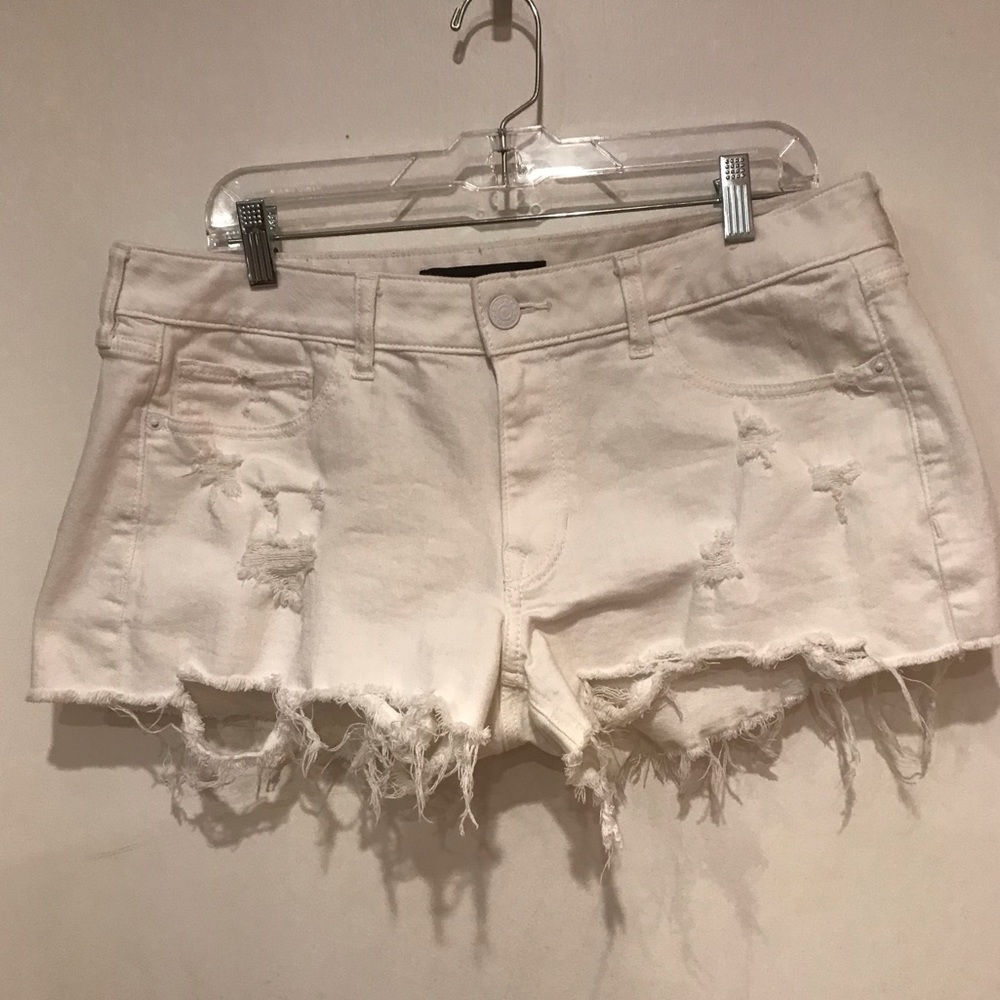 Express white shorts